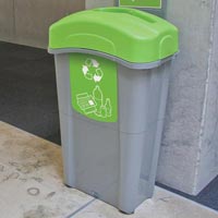 Eco Nexus® 85 Mixed Recyclables Recycling Bin