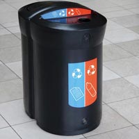 Envoy™ Duo Recycling Bin - 110 Ltr