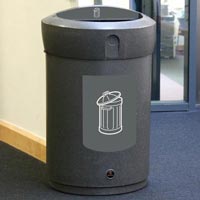 Envoy™ General Waste Open Top Bin - 110 Ltr