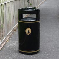 Metal Chieftain™ Litter Bin