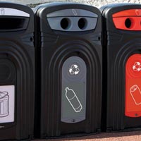 Nexus® 360 Plastic Bottle Recycling Bin