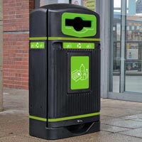 Streamline Jubilee™ Mixed Recyclables Recycling Bin