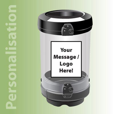 C-Thru™ Newspaper / Magazine Recycling Bin