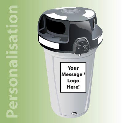 Nexus® 130 Trio Recycling Bin