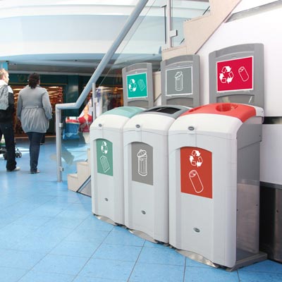 Nexus® 100 Mixed Recyclables Recycling Bin