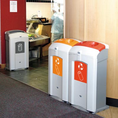 Nexus® 100 Mixed Recyclables Recycling Bin