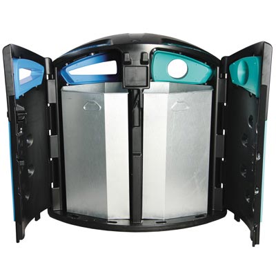 Nexus® 200 Can / Newspaper & Magazine Recycling Bin