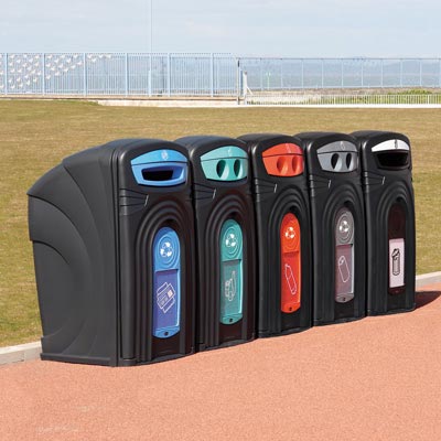 Nexus 360 can also be supplied as a recycling bin.