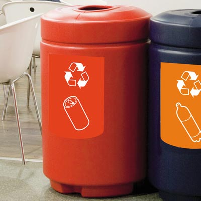 EcoBank™ Can Recycling Bin