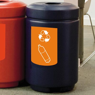 EcoBank™ Plastic Bottle Recycling Bin