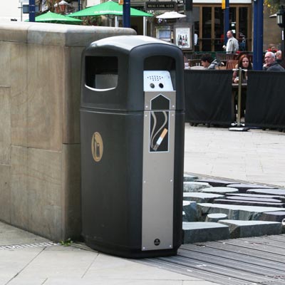 Integro™ Cigarette/Litter Bin