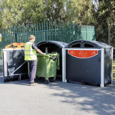 Modus™ 1280 Mixed Recyclables Recycling Housing