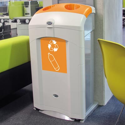 Nexus® 100 Plastic Bottle Recycling Bin