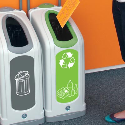 Nexus® 50 Mixed Recyclables Recycling Bin