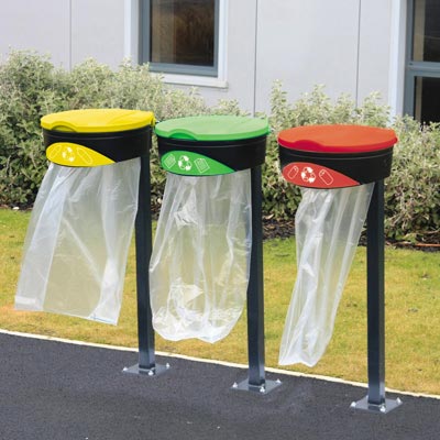 Glasdon Orbit™ Recycling Sack Holders