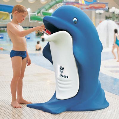 Splash™ Animal Shaped Litter Bin