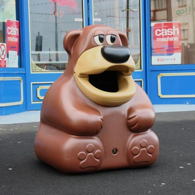 TidyBear™ Animal Shaped Litter Bin