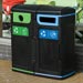 Gemini™ Newspaper & Magazine / Mixed Glass Recycling Bin