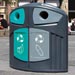 Nexus® 200 Plastic Bottle / Mixed Glass Recycling Bin